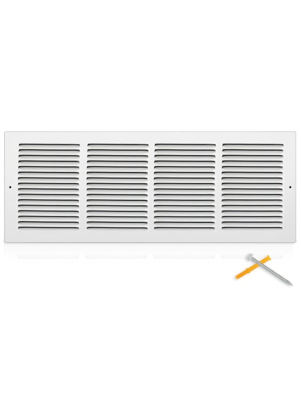 Fancat 24"W x 8"H Steel Return Air Grille